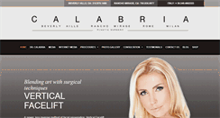 Desktop Screenshot of drcalabria.com